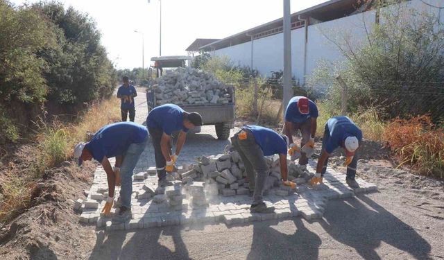 Bozdoğan Belediyesi üstyapı çalışmalarına devam ediyor
