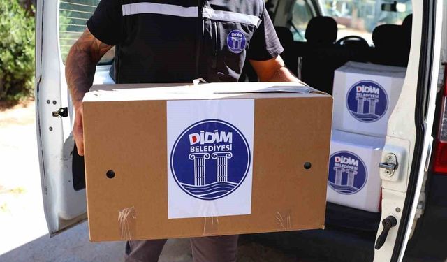 Didim Belediyesi dayanışmayı büyütüyor