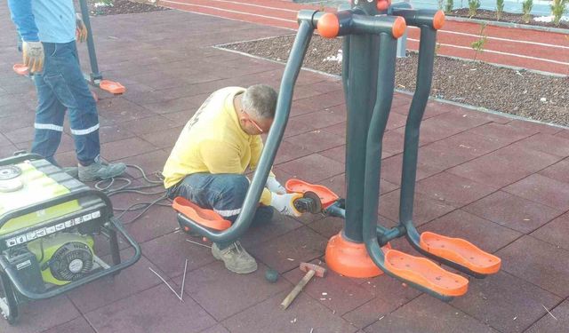 Didim Belediyesi ortak kullanım alanlarında bakım ve onarım çalışmalarını sürdürüyor