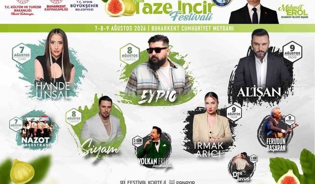 Türkiye'nin ilk ve tek taze İncir Festivali için geri sayım başladı