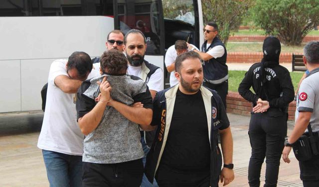 Aydın merkezli 7 ilde yasa dışı bahis operasyonu: 31 şüpheli adliyeye sevk edildi