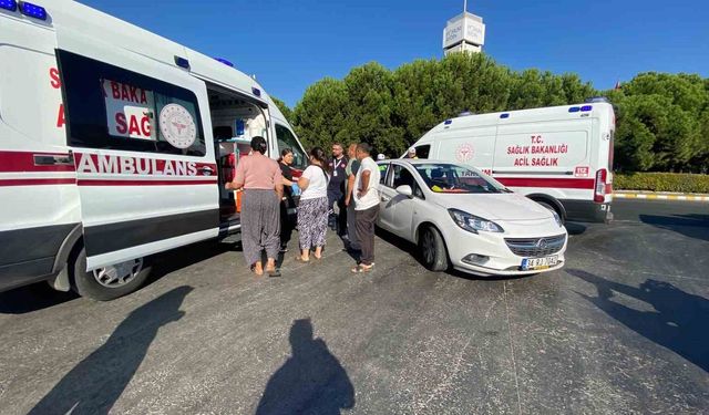 Aydın'da trafik kazası: 2 yaralı