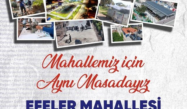 Didim Belediyesi 'mahallemiz için aynı masadayız' buluşmalarını sürdürüyor