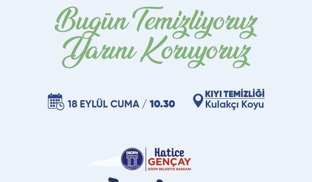 Didim'de kıyı temizliği yapılacak