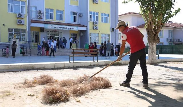 İncirliova'da okullar yeni eğitim yılına hazırlanıyor