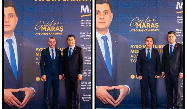 Bozdoğan iş dünyası, Gökhan Maraş’ın yanında