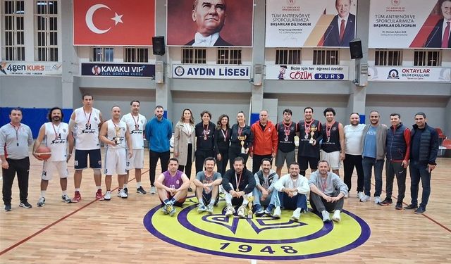 Aydın'da kamu çalışanları basketbol turnuvasında buluştu