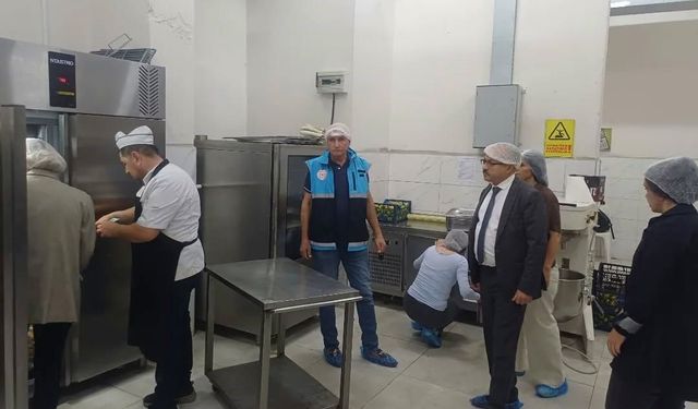 Nazilli'de kurum yemekhanelerine sıkı denetim
