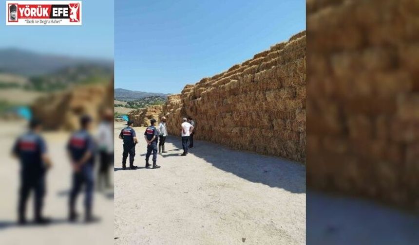 Çiftlik sahipleri saman yangınlarına karşı uyarıldı