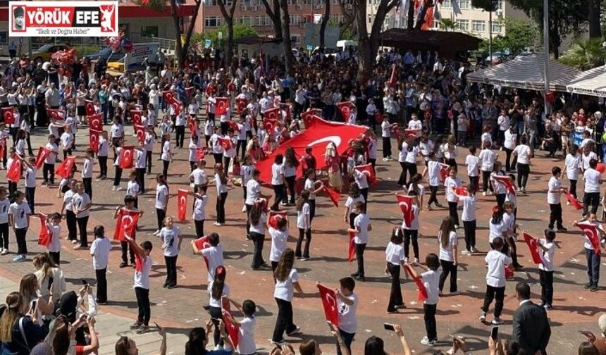 Kuyucak’ta 23 Nisan coşkusu