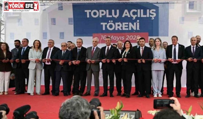 CHP Genel Başkanı Özel, Başkan Günel’in projelerini övdü
