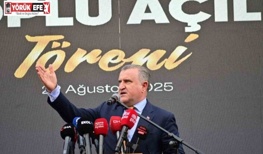 Bakan Bak: "Türkiye bir spor devrimi yaşamaktadır"