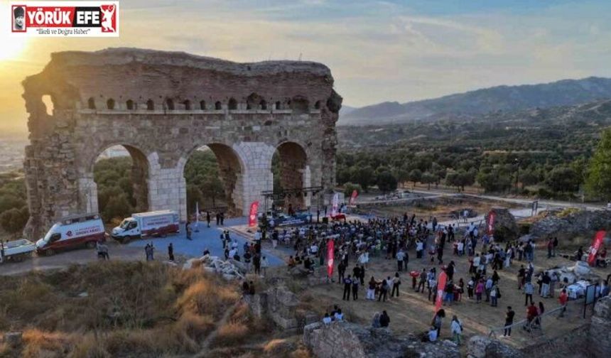 Tralleis Antik Kenti’nde sanat ve mitoloji buluşması