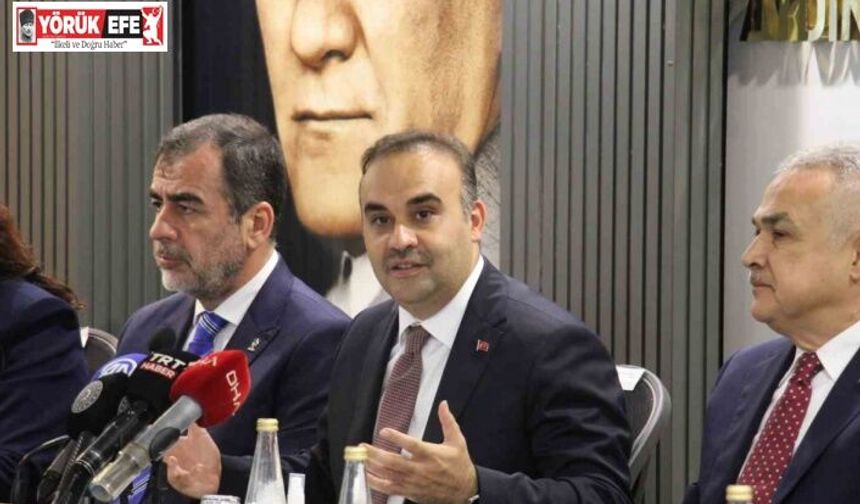 Sanayi ve Teknoloji Bakanı Kacır: "Daha fazla üretmek zorundayız"