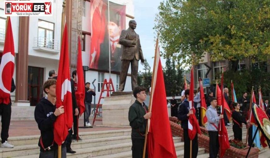 Aydın’da 10 Kasım Atatürk’ü Anma törenleri gerçekleşti