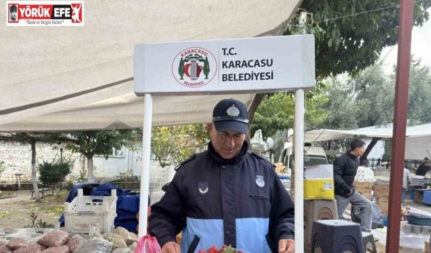 Karacasu’da tartı kontrol noktası