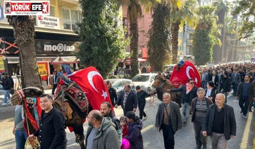 Cumhurbaşkanı Erdoğan, Aydın’da develerle karşılanacak