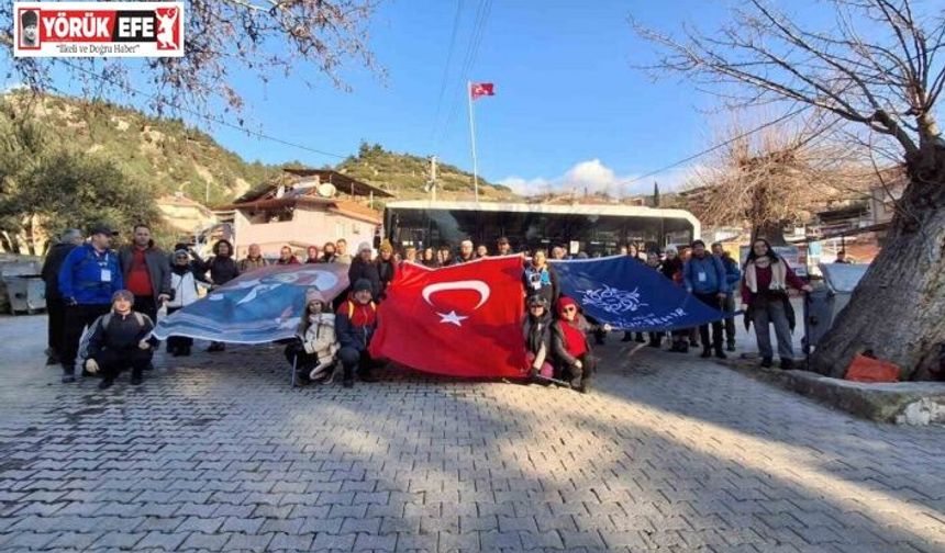 Doğaseverler, Buharkent’in güzellikleri keşfetti