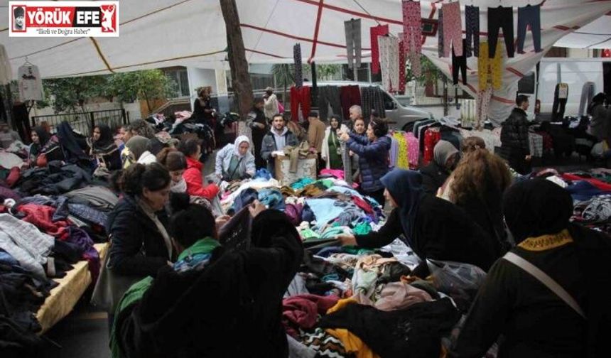 Modayı uygun fiyata takip etmek isteyenler bu pazarda buluşuyor