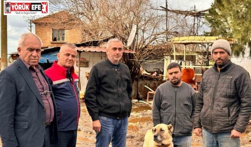 Aşırı yağışlar sonrası Söke’de hayvanlar güvenli bölgelere alındı