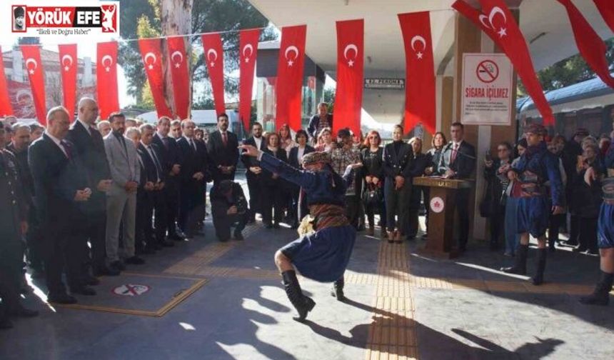 Atatürk’ün Aydın’a Gelişinin 95.Yıldönümü törenle kutlandı