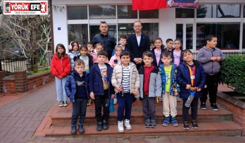 Başkan Doğanca minikleri belediyede ağırladı