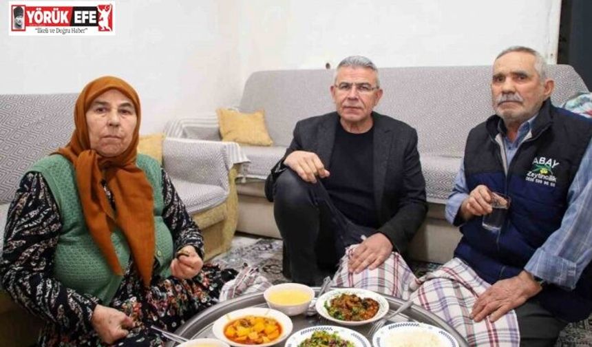 Başkan Güler, iftarlarda vatandaşlarla buluşuyor