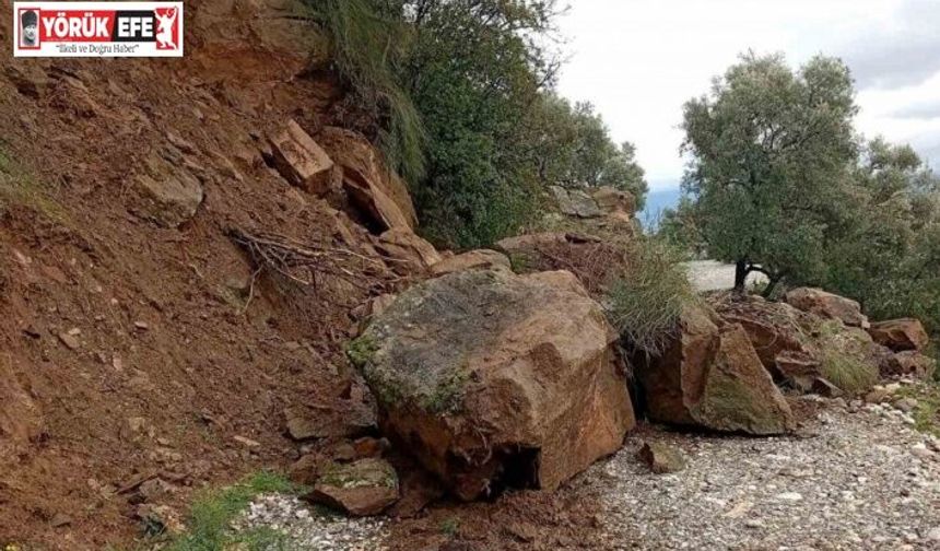 Bozdoğan Belediyesi, yağış sonrasında sahada