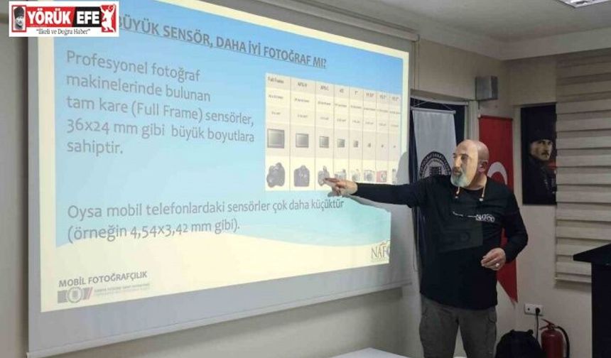 Kameralar cebe girdi: Fotoğraf tutkunlarına cep telefonu eğitimi veriliyor