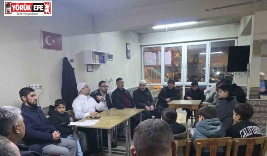 Köşk Başçayır’da maneviyat dolu gece