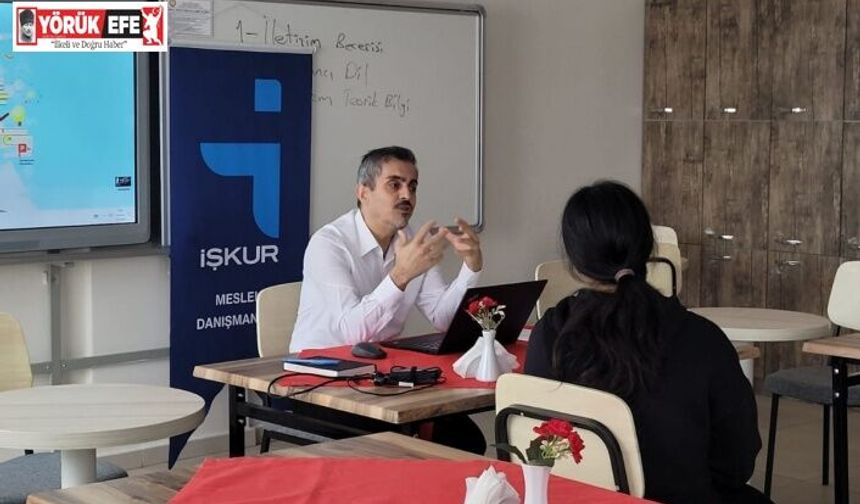 Öğrencilere meslek seçiminin önemi anlatıldı