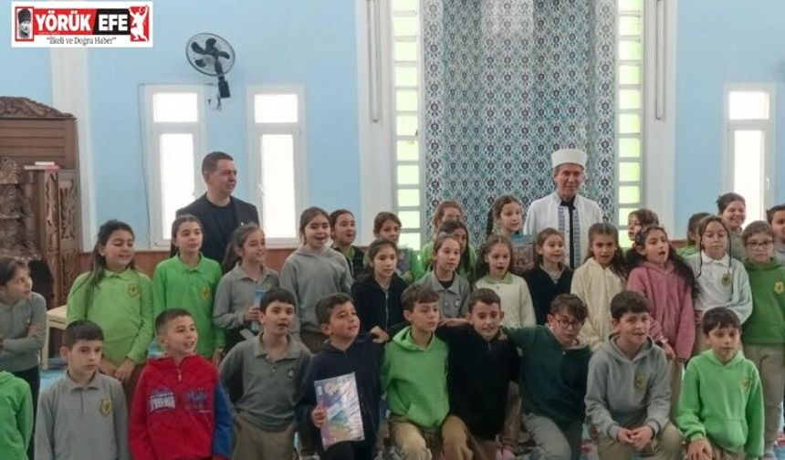 Söke’de öğrenciler camiyi tanıdı, Ramazan’ın anlamını öğrendi