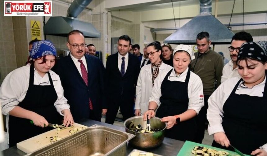 Vali Canbolat’tan mesleki eğitime yakın takip