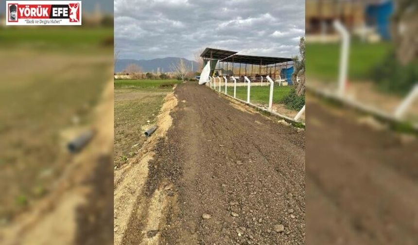 Yenipazar’da tarla, bahçe ve ahır yolları yenileniyor