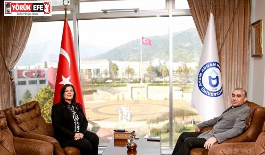 ADÜ Rektörü Kent, Başkan Çerçioğlu’nu ağırladı