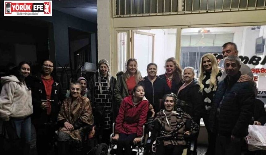 Aydın Engelliler Spor Kulübü üyeleri ve aileleri iftarda buluştu