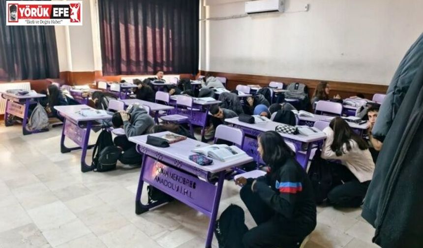 Aydın’da 9 bin 489 öğrenciye afet eğitimi verildi