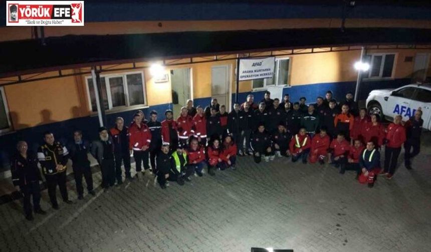 Aydın’da depreme hazırlık tatbikatında ekipler koordinasyonu sahada test etti