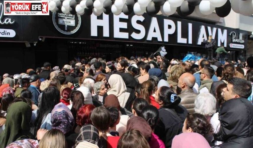 Aydın’da ’indirimli eşya’ izdihamı: Ezilen ve bayılan vatandaşlar hastaneye kaldırıldı