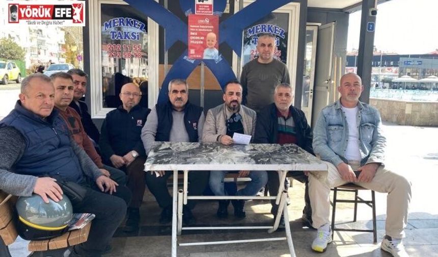 Aydın’da ticari taksi şoförlerinden zam çağrısı