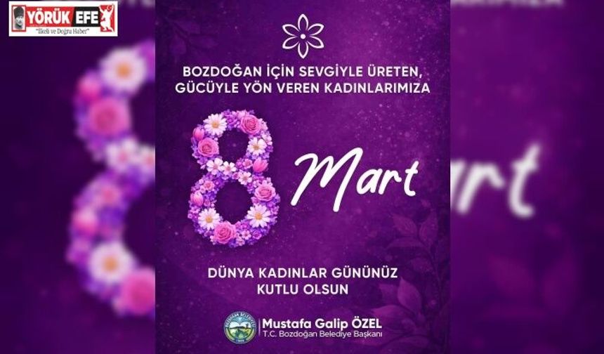 Başkan Özel’den 8 Dünya Mart Kadınlar Günü mesajı
