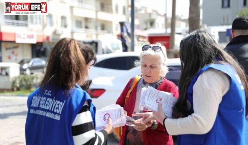 Kadınlar için destek noktası oluşturuldu