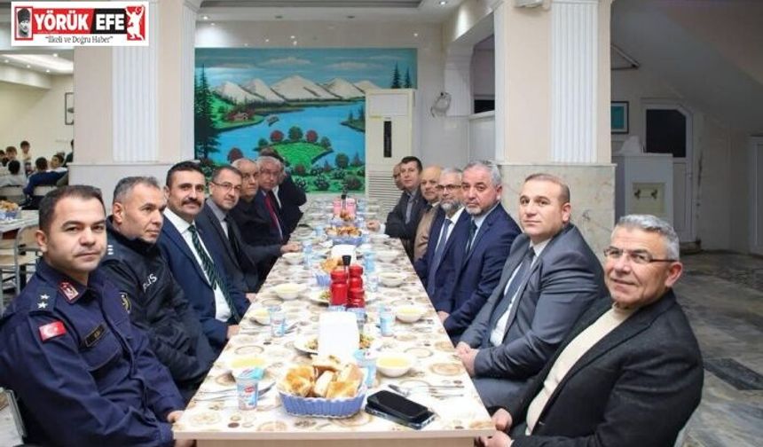 Köşk’te Hafızlık Kursu öğrencileri iftar sofrasında buluştu