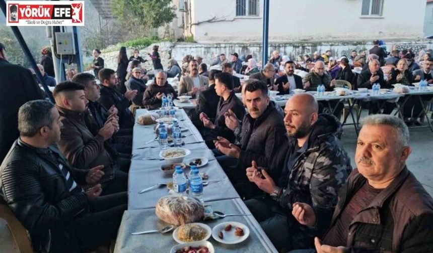 Yağdere Mahallesi’nde geleneksel iftar buluşması
