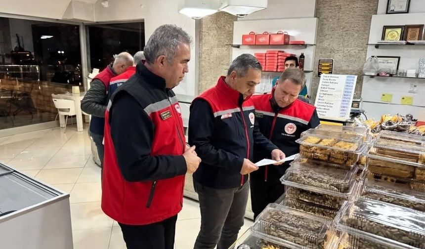 Aydın'da Ramazan Bayramı öncesi gıda denetimleri yoğunlaştırıldı