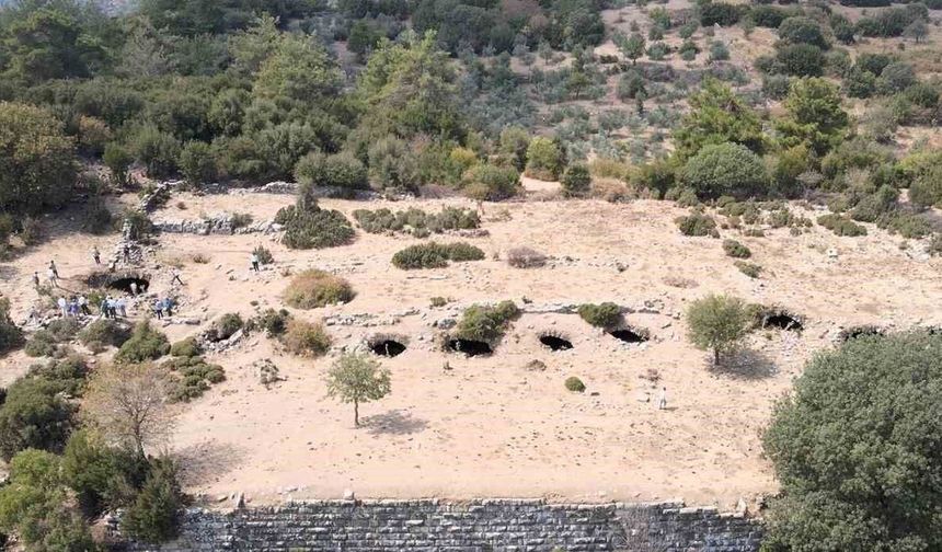 Aydın'ın 'öksüz' antik kenti Amyzon, gün yüzüne çıkmayı bekliyor