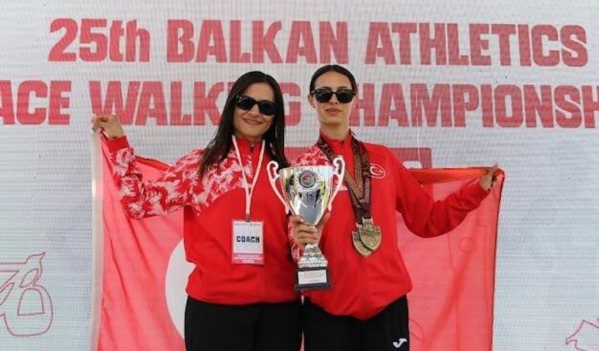 Aydınlı sporcular Balkan şampiyonasına damga vurdu