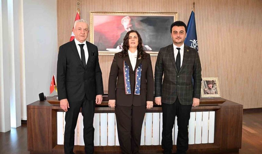 Başkan Çerçioğlu, TCDD İzmir yetkililerini ağırladı