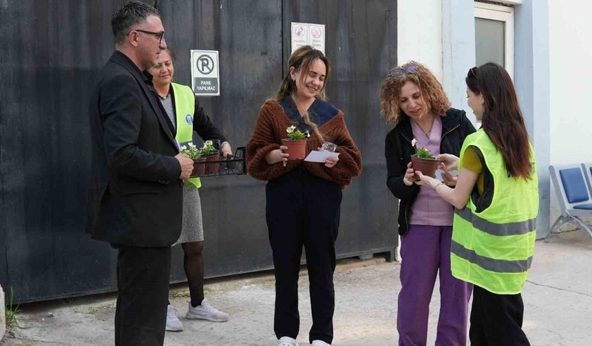 Didim Belediyesi'nden sağlık çalışanlarına anlamlı jest