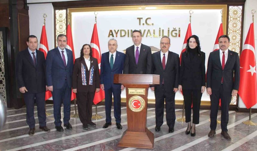 Enerji ve Tabii Kaynaklar Bakanı Bayraktar Aydın'da